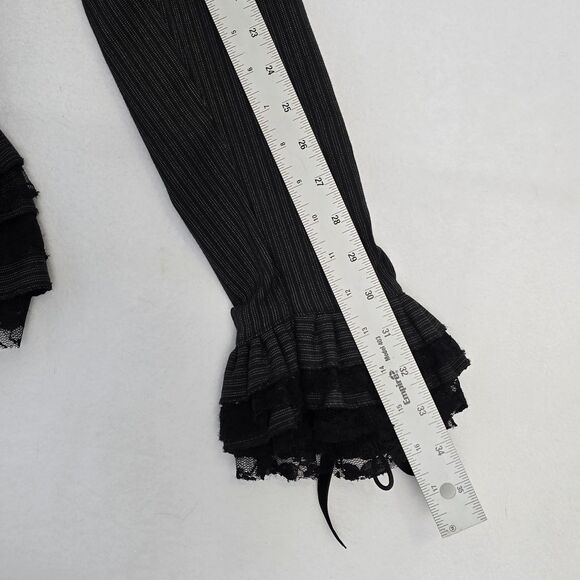 Spin Doctor 2XL Florence Victorian Gothic Steampunk Black Corset Lace Jacket - Picture 16 of 16